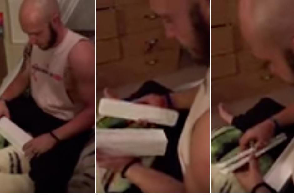 Un hombre recibi&oacute; el mejor regalo de cumplea&ntilde;os de su vida. (Imagen: YouTube)
