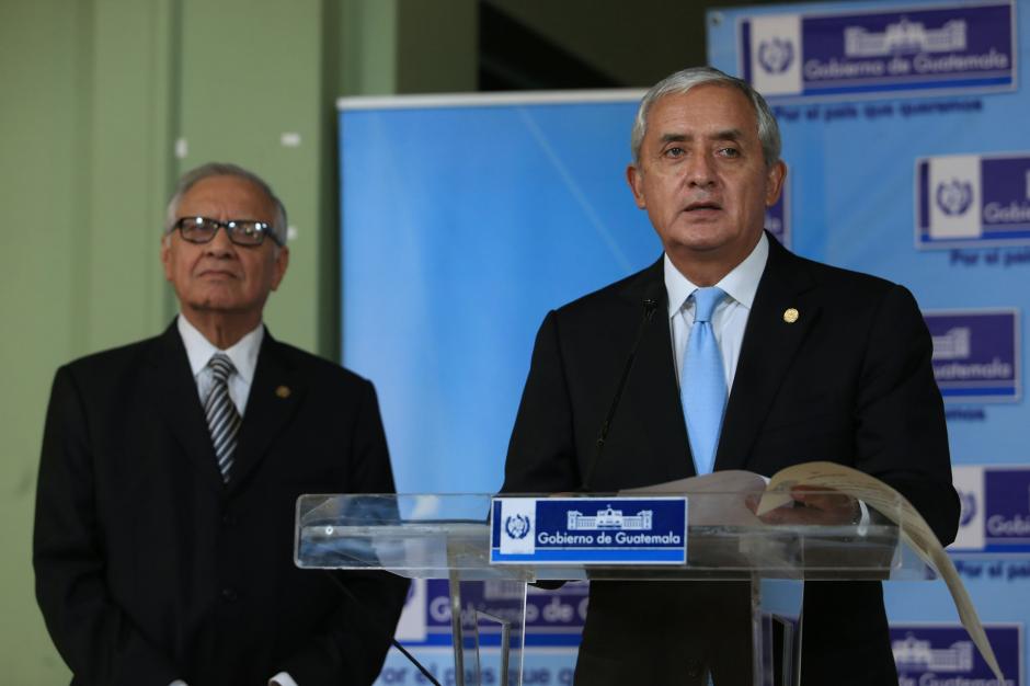 El presidente Otto P&eacute;rez Molina anunci&oacute; que la pr&oacute;xima semana habr&aacute; m&aacute;s cambios en su Gabinete de Gobierno. (Foto: Presidencia)