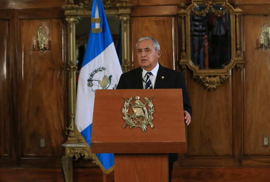 El presidente Otto P&eacute;rez Molina cometi&oacute; un error en su conferencia de prensa. Sigue llamando vicepresidenta a Roxana Baldetti a pesar de que ella renunci&oacute; a su cargo hace 20 d&iacute;as.&nbsp;