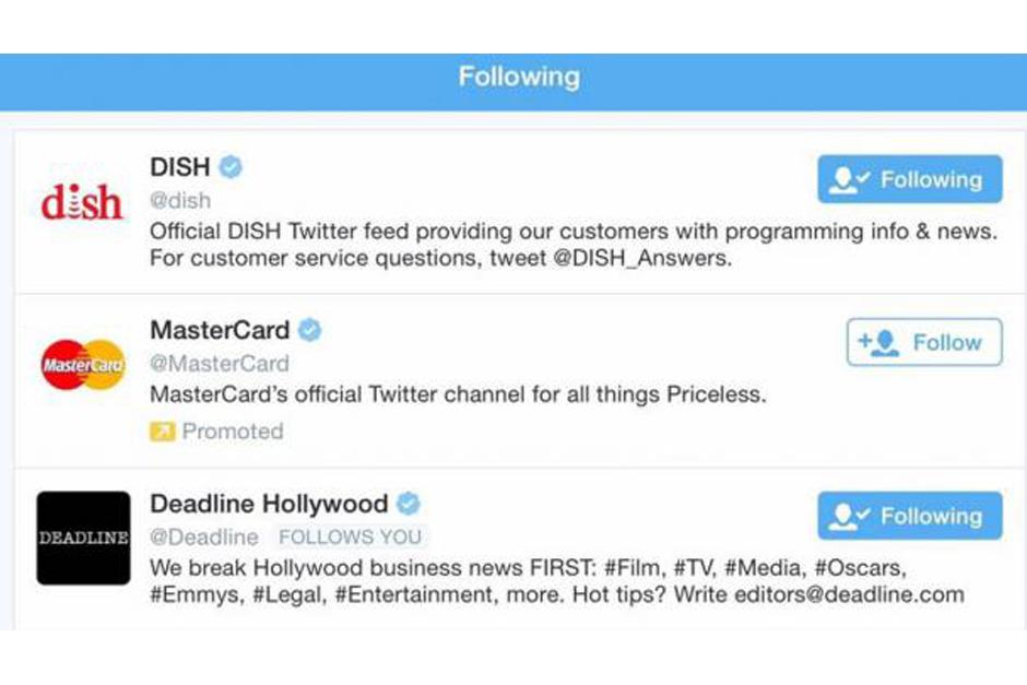 Twitter inicia una nueva estrategía de negocios en los perfiles de los usuarios.&nbsp;
