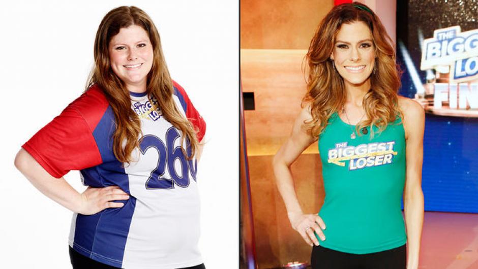 Rachel Frederickson alcanzó el&nbsp;récord del programa al perder un 59.62% de grasa corporal. (Foto:&nbsp;Entre mujeres/Clarin.com)&nbsp;