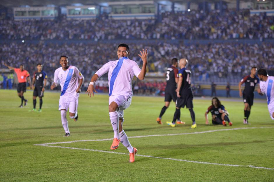 "Rafa" Morales anot&oacute; su primer gol con una Selecci&oacute;n mayor de Guatemala. (Foto: Wilder L&oacute;pez/Soy502)