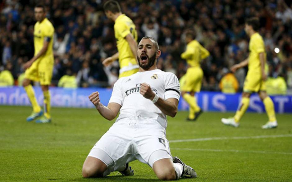 Benzema celebra su anotaci&oacute;n durante el primer tiempo. (Foto: cubadebate.com)