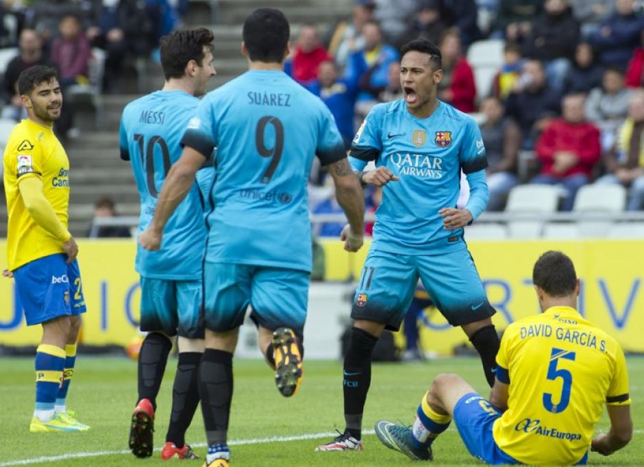 El tridente catal&aacute;n sigue llevando por buen rumbo al FC Barcelona. La MSN busca romper un r&eacute;cord del Real Madrid de 1989. (Foto: AFP)