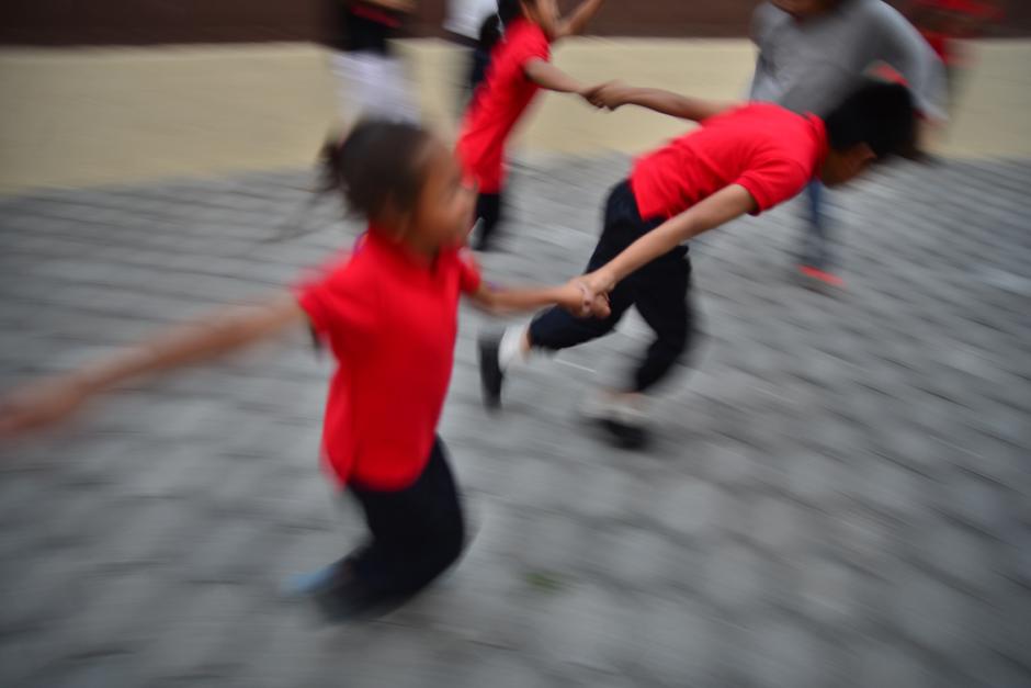 Los ni&ntilde;os reciben actividades recreativas. (Foto: Wilder L&oacute;pez)