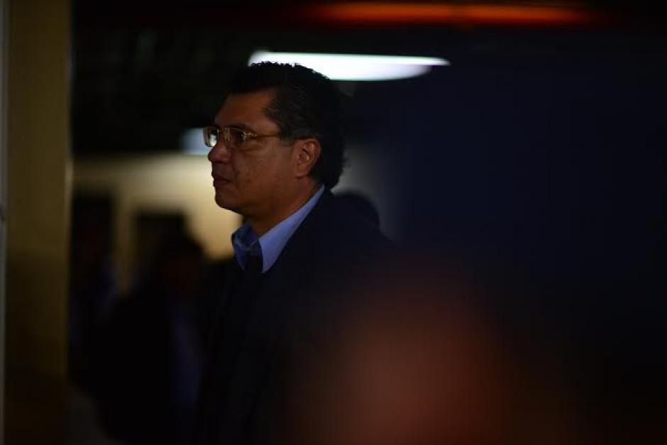 Gustavo Martínez, el yerno del Presidente se abstuvo de declarar en la audiencia donde se le ligó a proceso. &nbsp;(Foto: Wilder López/Soy502)&nbsp;