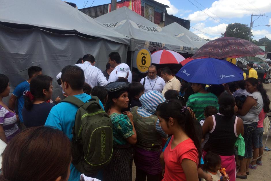 Registro gratuito a niños realizó Renap en el basurero de la zona 3