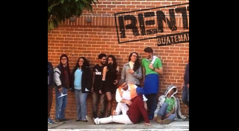 No te pierdas la obra musical "Rent Guatemala". (Foto: Rent Guatemala)&nbsp;
