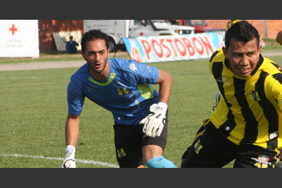 El portero guatemalteco, Ricardo Jerez Figueroa, es figura en el f&uacute;tbol colombiano. (Foto: Area 18)