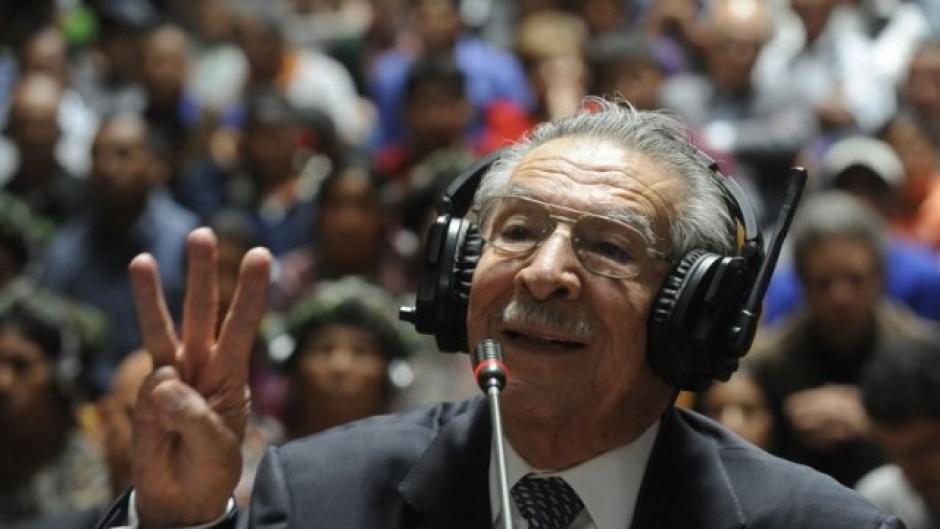 El militar retirado fue juzgado por genocido el a&ntilde;o pasado en Guatemala pero el proceso se anul&oacute; (Foto: AFP)&nbsp;