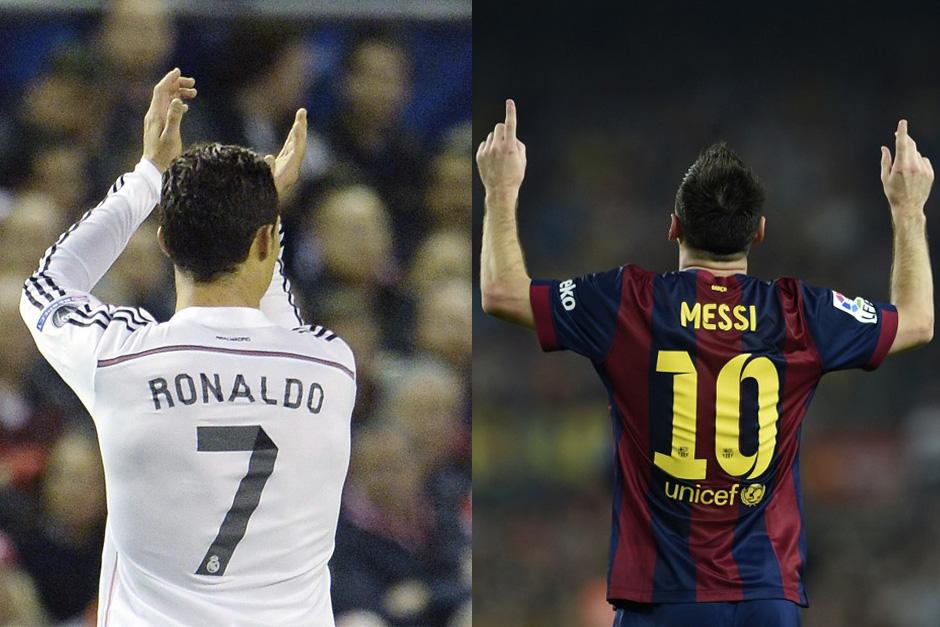 Cristiano Ronaldo y Messi quieren seguir mejorando sus estad&iacute;sticas en cl&aacute;sicos.