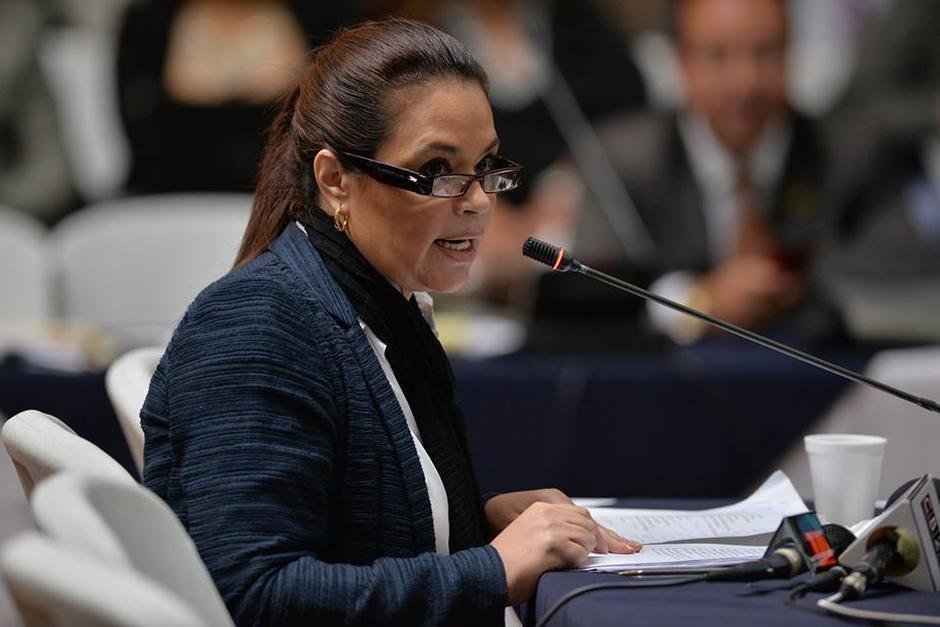 La exvicepresidenta Roxana Baldetti enfrenta tambi&eacute;n el caso por fraude en el Lago de Amatitl&aacute;n. (Foto: Archivo/Soy502) 