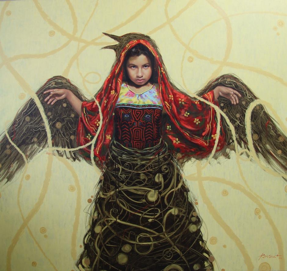 Esta obra de arte de Lucio L&oacute;pez Kansuet, de Panam&aacute;, es parte del MURB. (Foto: MURB oficial)