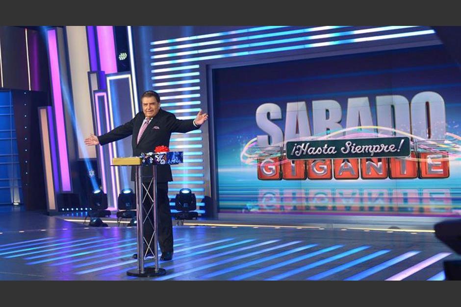 El cl&aacute;sico programa de la televisi&oacute;n "S&aacute;bado Gigante", que conduc&iacute;a el presentador chileno Don Francisco. (Foto. tiempo.hn)