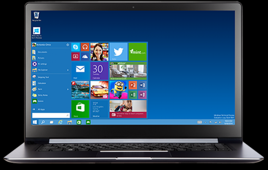 El beta del Windows 10 ya se encuentra disponible para los usuarios.