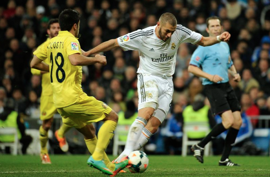 Real Madrid 4- Villareal 2. (Foto: AFP)