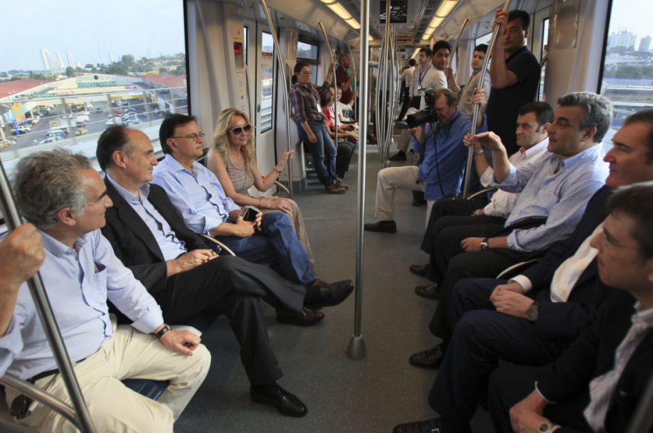 El metro de Panam&aacute;, el primero en Centroam&eacute;rica, ya es una realidad. (Foto: EFE)