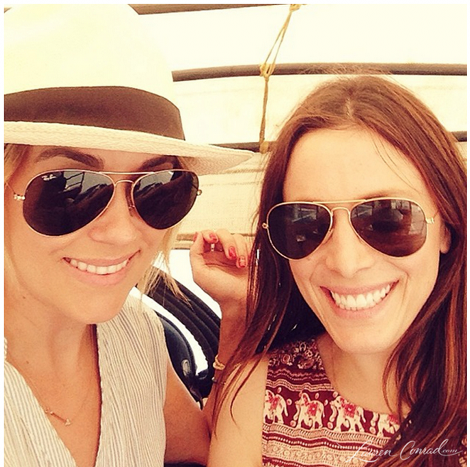 La dise&ntilde;adora estuvo en Guatemala para aprender sobre moda guatemalteca. (Foto: Lauren Conrad Photo Diary)&nbsp;