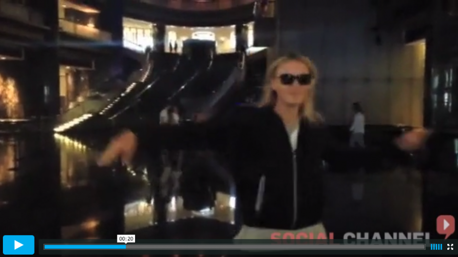 Maria Sharapova baila la canci&oacute;n &ldquo;Happy&rdquo;.