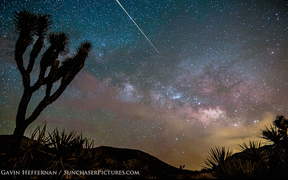 La lluvia de meteoros de las Camelopardalis, fotografiada por Gavin Hefferman. (Foto: sunchaserPictures.com)