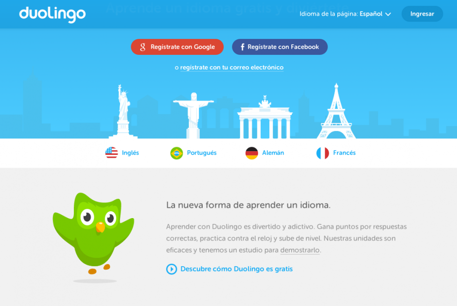 Duolingo anunció que la aplicación puede ser descargada gratis para Android Wear y Google Glass.