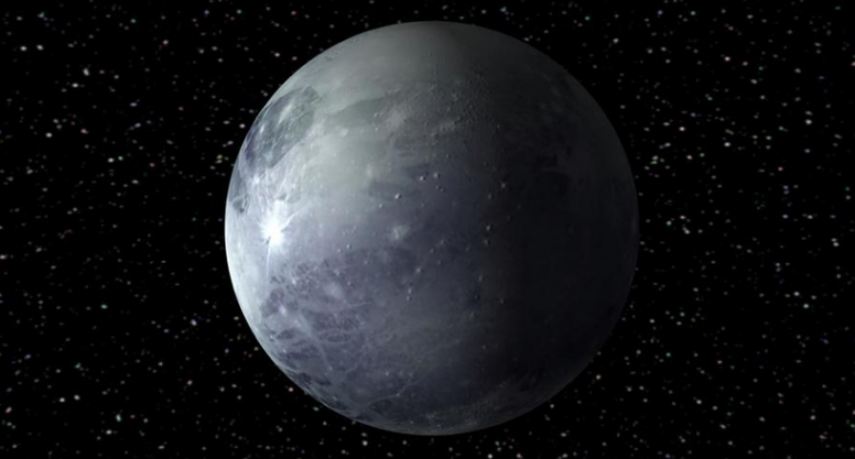 Dibujo de Plutón.&nbsp;