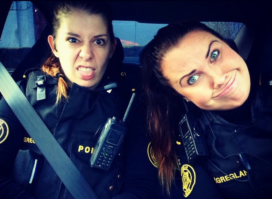 Debido al bajo nivel de ciminalidad, la polic&iacute;a de Islandia tiene tiempo libre para registrar sus mejores momentos en el trabajo. (Foto:instagram.com/logreglan)