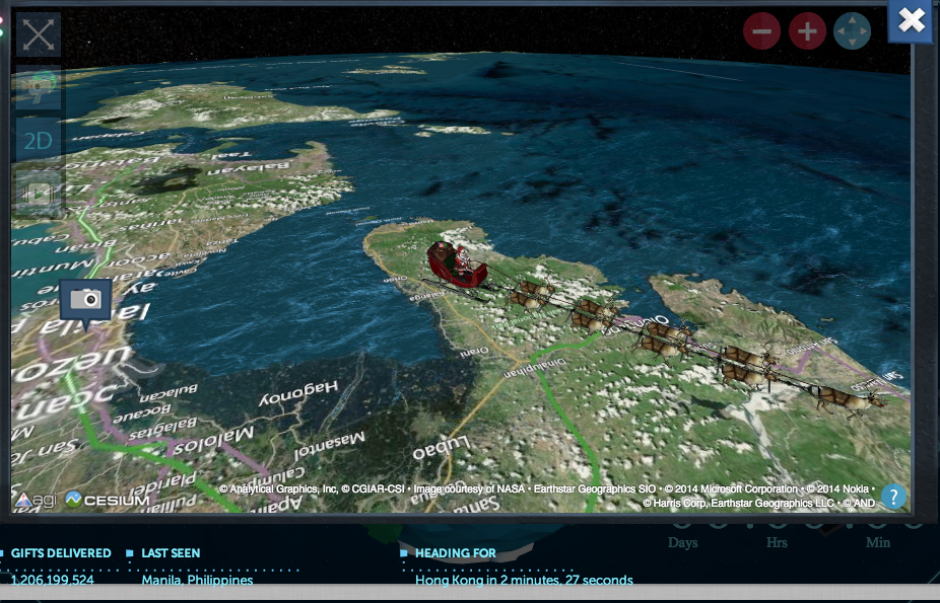Santa Claus ya se encuentra repartiendo los regalos en continentes como Ocean&iacute;a y Asia, en las pr&oacute;ximas horas llegar&aacute; a Europa, &Aacute;frica y Am&eacute;rica.&nbsp;