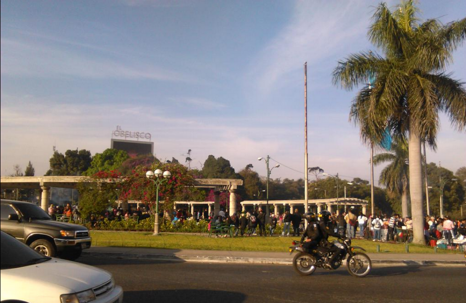 En la marcha participar&aacute;n representantes del STEG y de la Asamblea Nacional Magisterial. (Foto: @soyGuatemala/Twitter)