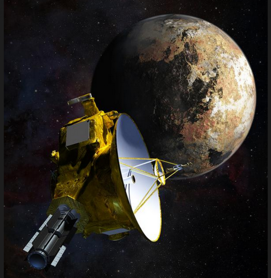 La nave "New Horizons" lleva nueve a&ntilde;os de viaje y en junio llegar&aacute; a su destino, a unos 50 mil kil&oacute;metros de Plut&oacute;n. (Foto:&nbsp;@NASANewHorizons)