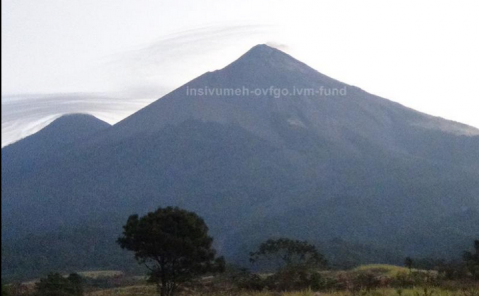 La actividad del volc&aacute;n de Fuego se ha normalizado y la Conred se encuentra evaluando si los afluentes de agua fueron afectadas por la ceniza volc&aacute;nica. (Foto: Insivumeh)&nbsp;
