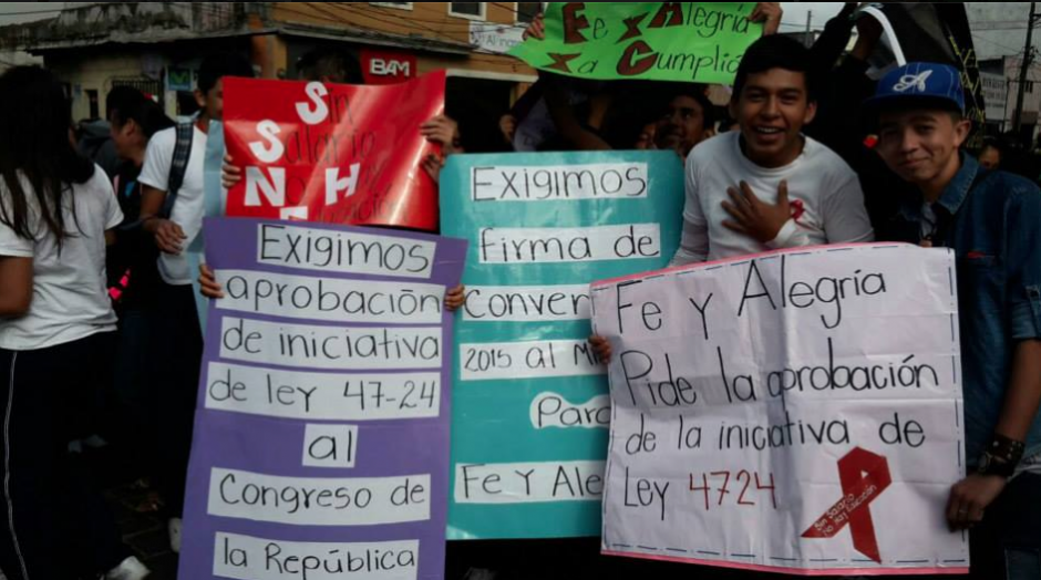 Las autoridades de Educaci&oacute;n asignaron 7 millones de quetzales a la fundaci&oacute;n, fondos que se les adeuda desde el a&ntilde;o pasado. (Foto: Fe y Alegr&iacute;a)&nbsp;