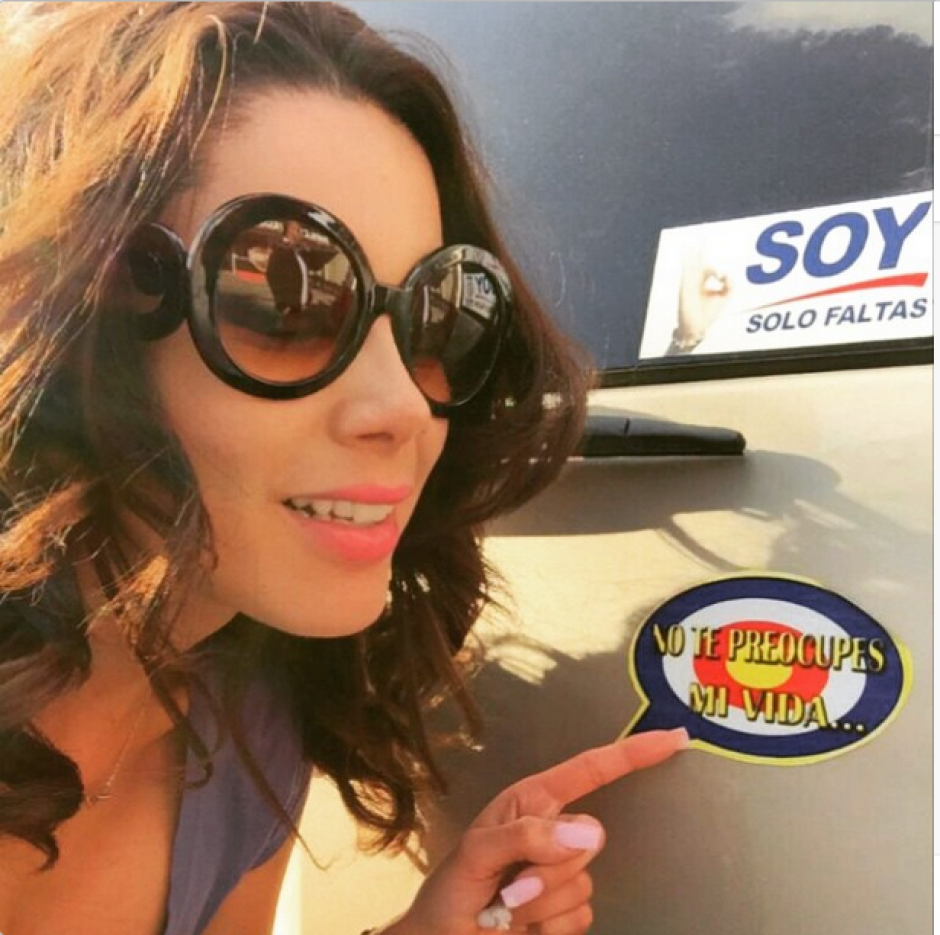 La modelo guatemalteca Karla Baso publica en sus redes sociales que se ha unido a la campaña de la UCN. (Foto: Karla Baso Oficial)