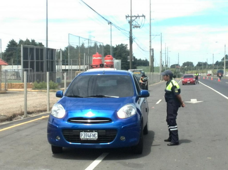 Los infractores de tránsito del municipio de Fraijanes fueron beneficiados como un descuento del 50 por ciento de las multas recibidas entre 2012 y 2014. Asimismo, del 25 por ciento para los de este año. (Foto: PMT Fraijanes)&nbsp;