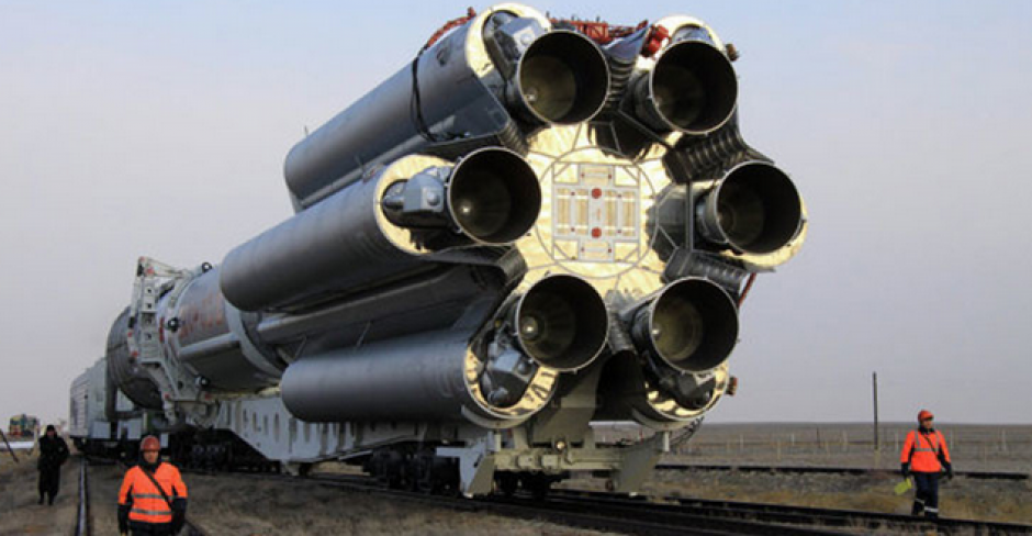Un cohete como el de la fotograf&iacute;a fue el que se estrell&oacute; esta ma&ntilde;ana. (Foto: RT)