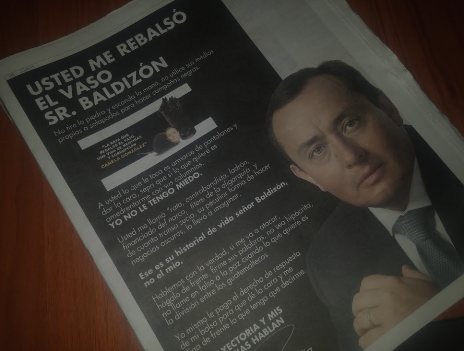 Los candidatos presidenciales de CREO y Líder se han envuelto en una serie de señalamientos en las redes sociales. (Foto: Soy502)&nbsp;