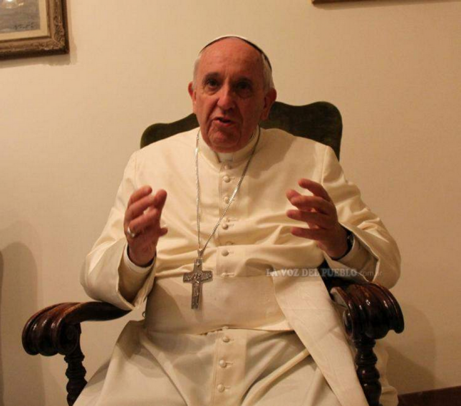 El papa Francisco asegur&oacute; en una entrevista a un diario argentino que tiene 25 a&ntilde;os de no ver televisi&oacute;n. (Foto: La Voz del Pueblo)&nbsp;
