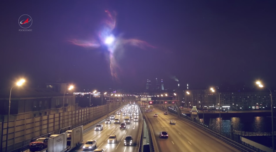 La agencia espacial rusa Roscosmos ha elaborado un video que muestra cómo lucirían las noches si otras galaxias estuvieran cerca de la Tierra. (Imagen: YouTube)