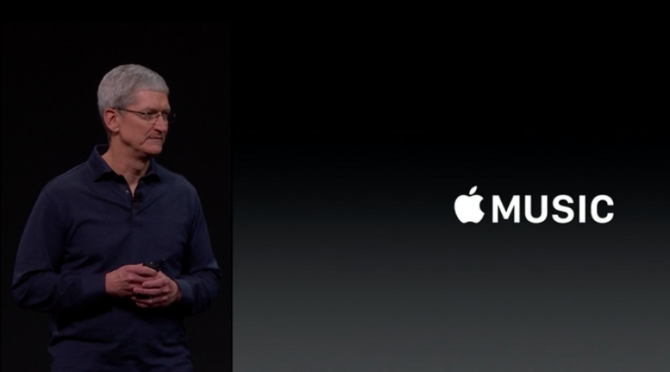 El jefe ejecutivo Tim Cook dijo que el nuevo servicio Apple Music será “un próximo capítulo en la música”. (Foto: Cnet.com)