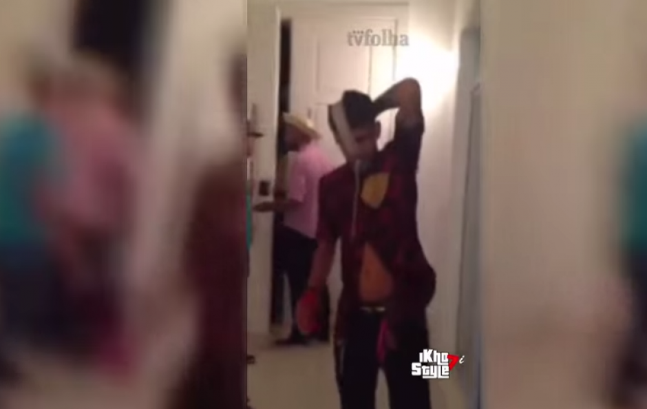 Neymar fue captado borracho durante una fiesta en Brasil. (Foto: YouTube)