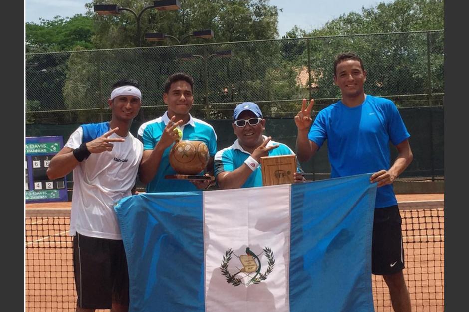 Tennis Guatemala regresa al grupo II de zona americana en Copa Davis