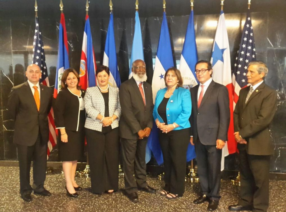 Es la primera vez que todos los fiscales de Centro América, Panamá y Belice se reúnen con la fiscal general de Estados Unidos para analizar la lucha contra el crimen organizado. &nbsp;(Foto: cortesía MP)