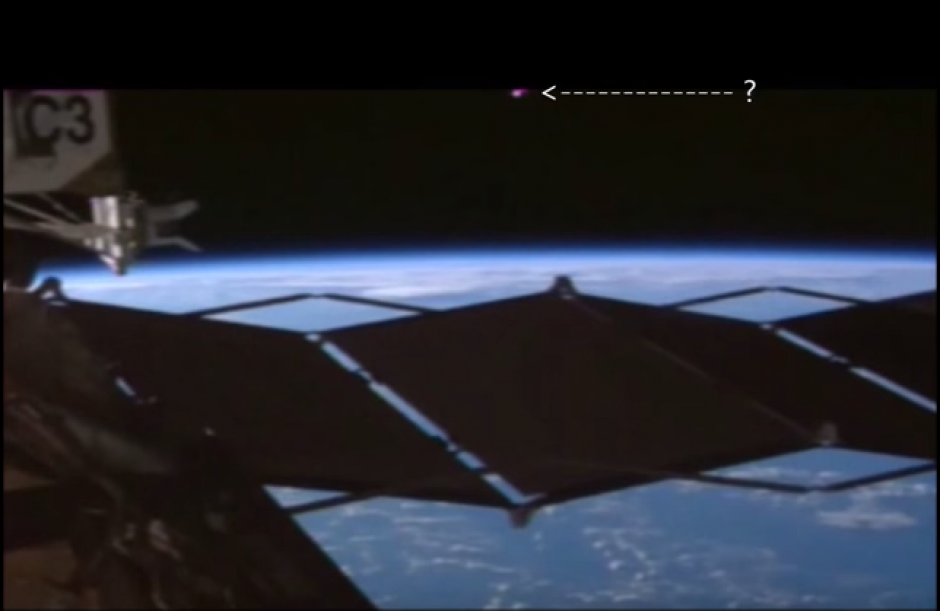Lo que podr&iacute;a ser un ovni fue captado en un video de la NASA en la Estaci&oacute;n Espacial Internacional.&nbsp;