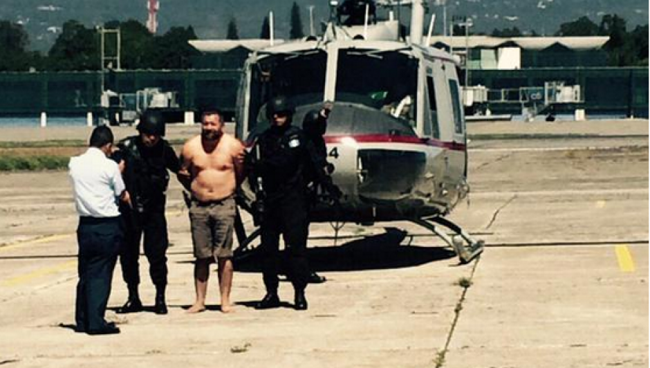 La Polic&iacute;a Nacional Civil (PNC) traslad&oacute; al hermano de Juan Ortiz &ldquo;Chamal&eacute;&ldquo; a la capital para que sea juzgado. (Foto: PNC)&nbsp;