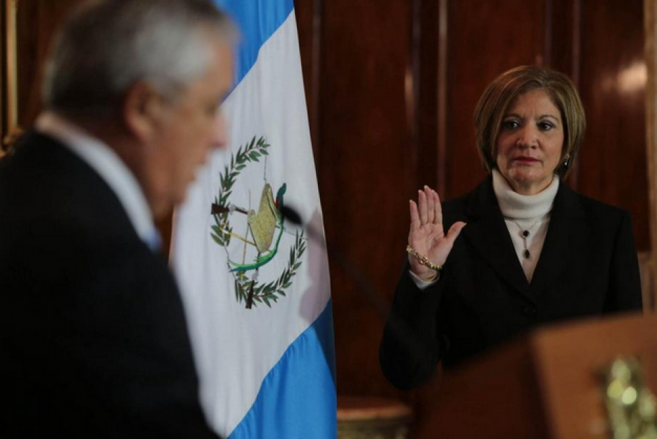 La procuradora María Eugenía Villagrán recomendó al presidente Otto Pérez Molina renunciar a su cargo. (Foto: Archivo/Soy502)