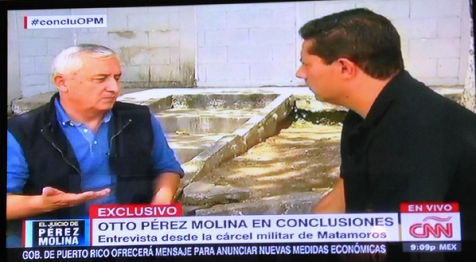 El expresidente habl&oacute; desde la c&aacute;rcel del Cuartel de Matamoros, un d&iacute;a despu&eacute;s de ser ligado a proceso.