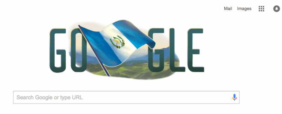 Google celebra a Centroam&eacute;rica su Independencia este 15 de septiembre de 2015. &nbsp;(Foto: Soy502)&nbsp;
