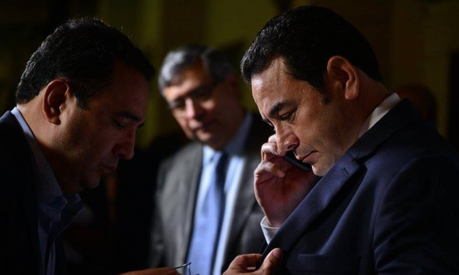 Jimmy Morales pasar&aacute; una semana sin actividades p&uacute;blicas, a partir de hoy. (Foto: archivo/Soy502)