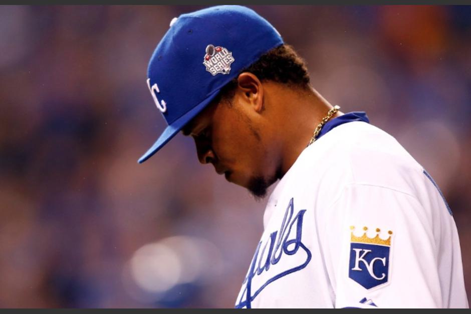 V&oacute;lquez est&aacute; en Rep&uacute;blica Dominicana en los actos f&uacute;nebres de su padre y espera regresar a la lomita de los Reales a un hipot&eacute;tico quinto juego. (Foto: AFP)