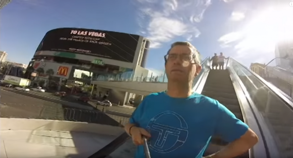    Joseph Griffin grabó las vacaciones de su familia. (Foto: YouTube/Evan Griffin)